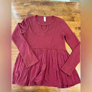 Altar’d state maroon blouse size xs